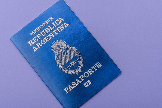 Argentine passport for travelling, flying and doing business. Argentina document
