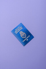 Argentine passport for travelling, flying and doing business. Argentina document