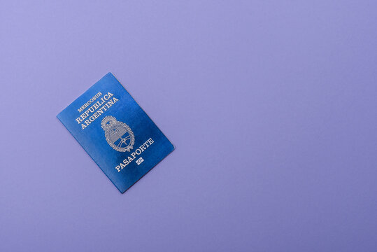 Argentine passport for travelling, flying and doing business. Argentina document