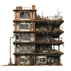 old abandoned building