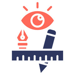 Visual Design Icon