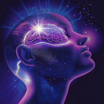 **Pineal Gland Illustration Showing Melatonin Release Path For Sleep Medicine Ads. --V 6.1 --S 50 --Raw** - @Darya (Relaxed) -# Create, Explore, And Organize On [Midjourney.Com](<Https://Midjourney.Co