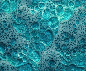 Foam Bubble Abstract Texture Background