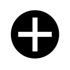 plus icon vector illustration