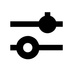 Settings icon vector illustration for configuration and tools