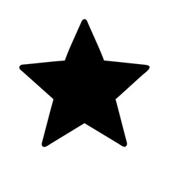 Star rating icon vector illustration