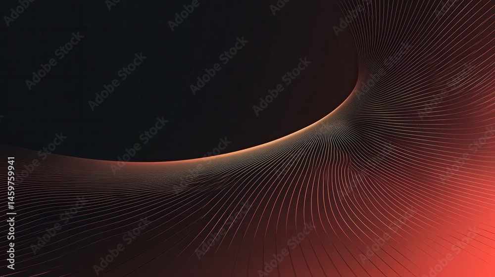 Poster minimal geometric background with dynamic shapes composition. presentation template abstract backgro