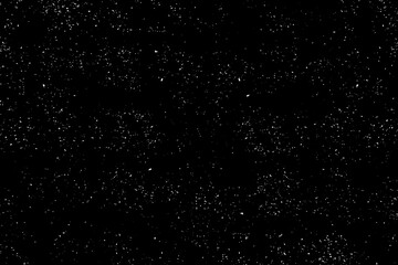 銀河と星の黒い夜空のイラストの壁紙、背景素材