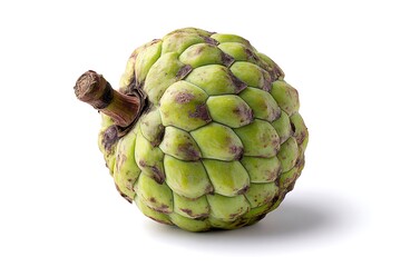 Obraz premium Custard apple isolated on a white background
