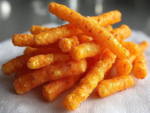 A pack or close-up of Kurkure snack chips