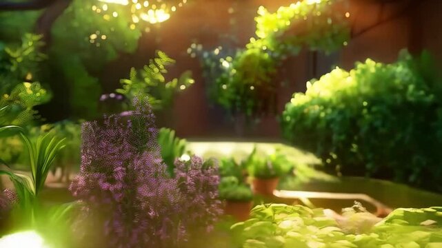 Pflanzenheilkunde &ndash; Kr&auml;utergarten im Fr&uuml;hling