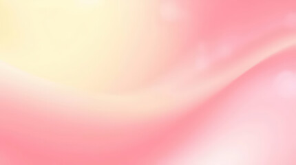 Soft Pink and Yellow Abstract Background