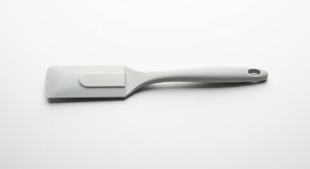 Light gray silicone spatula