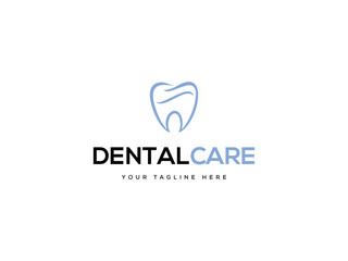 Dental Clinic logo template, Dental Care vector, Health Dent Logo design vector template linear style,Tooth crown linear vector icon,Dentistry Sunrise Logo Design Simple Stock Vector.