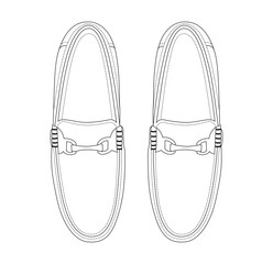 Shoes clipart, outline sport shoes, Shoe sketch, Sneakers vector, Sports wear, Shoes outline illustration, vector drawing. Shoe isolated on white background, vector illustration. Shoe line art, Loafer