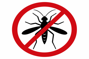 stop mosquito sign