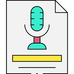 Music icon single vector illustration