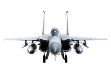 F 15 Fighter jet plane isolated on white background.PNG