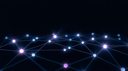 Obraz premium Abstract Network Connection