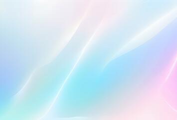 soft blue white bokeh blur background Circle light on blue abstract light background ,generative ai