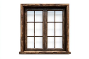 Obraz premium Rustic wood window
