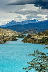Obraz premium Lago Pehoe, Torres del Paine National Park, Chile