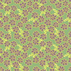 Trendy stylish Hand drawn floral pattern with paisley and indian flower motifs. damask modern style pattern , Design for fashion , fabric, textile, wallpaper , wrapping and all prints
