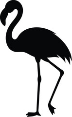 a flamingo silhouette © IshratJahan
