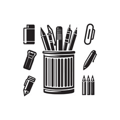 Pen Holder vector (2).eps