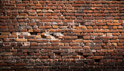 old weathered brick wall background