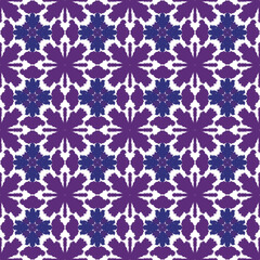 Purple  floral pattern