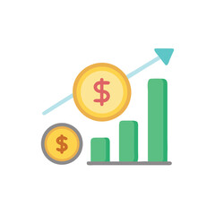 vector illustration of a gold coin