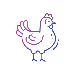 hen with a chicken