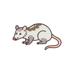 mouse with cheese