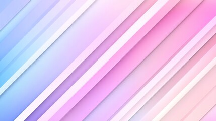 Fototapeta premium Abstract Pastel Diagonal Lines Background: A Serene Visual Symphony in Pink and Blue Hues
