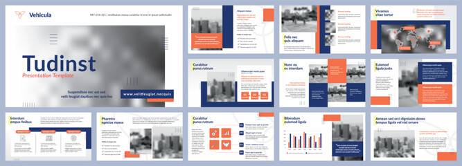 Infographic elements, business presentation slides templates, powerpoint slideshow template.