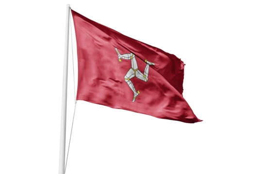 Isle man flag  - Powered by Adobe