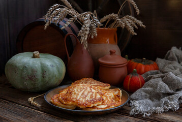 Homemade traditional Irish Boxty potato pancakes