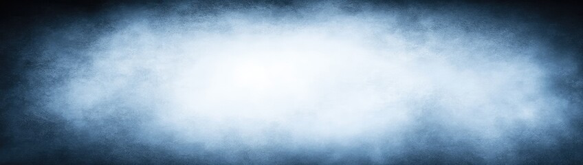 Smoky, light-filled, blue-toned background