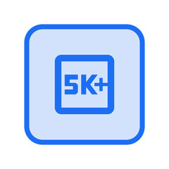 5K Plus Resolution Outlined