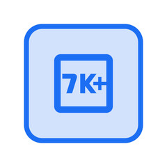 7K Plus Resolution Outlined