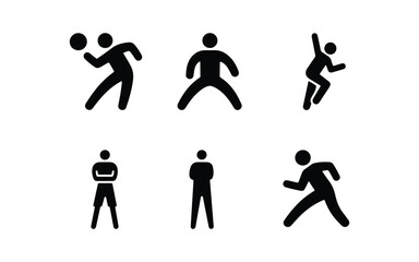 vector silhouettes of people