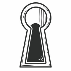 key in keyhole