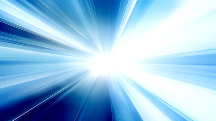 Abstract Cosmic Light Burst Background with Radiating Blue Energy Rays