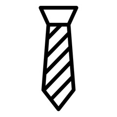 Tie Vector Line icon Design
