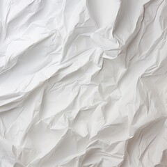 Obraz premium Intricate folds of pristine paper, a tactile landscape of texture and light