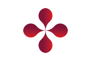 New Red Flowers leaf.