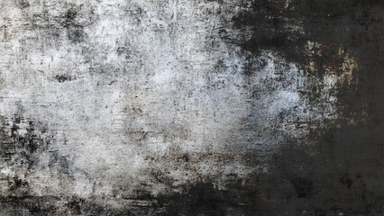 Abstract gray concrete wall texture for backgrounds and text design. rough texture created with dabbed on grey and black watercolor