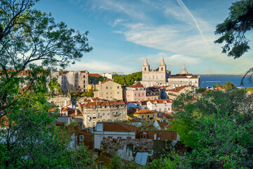 Scenic View of Lisbon&rsquo;s Historic Cityscape