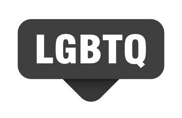 lgbtq sticker. lgbtq sign on transparent background